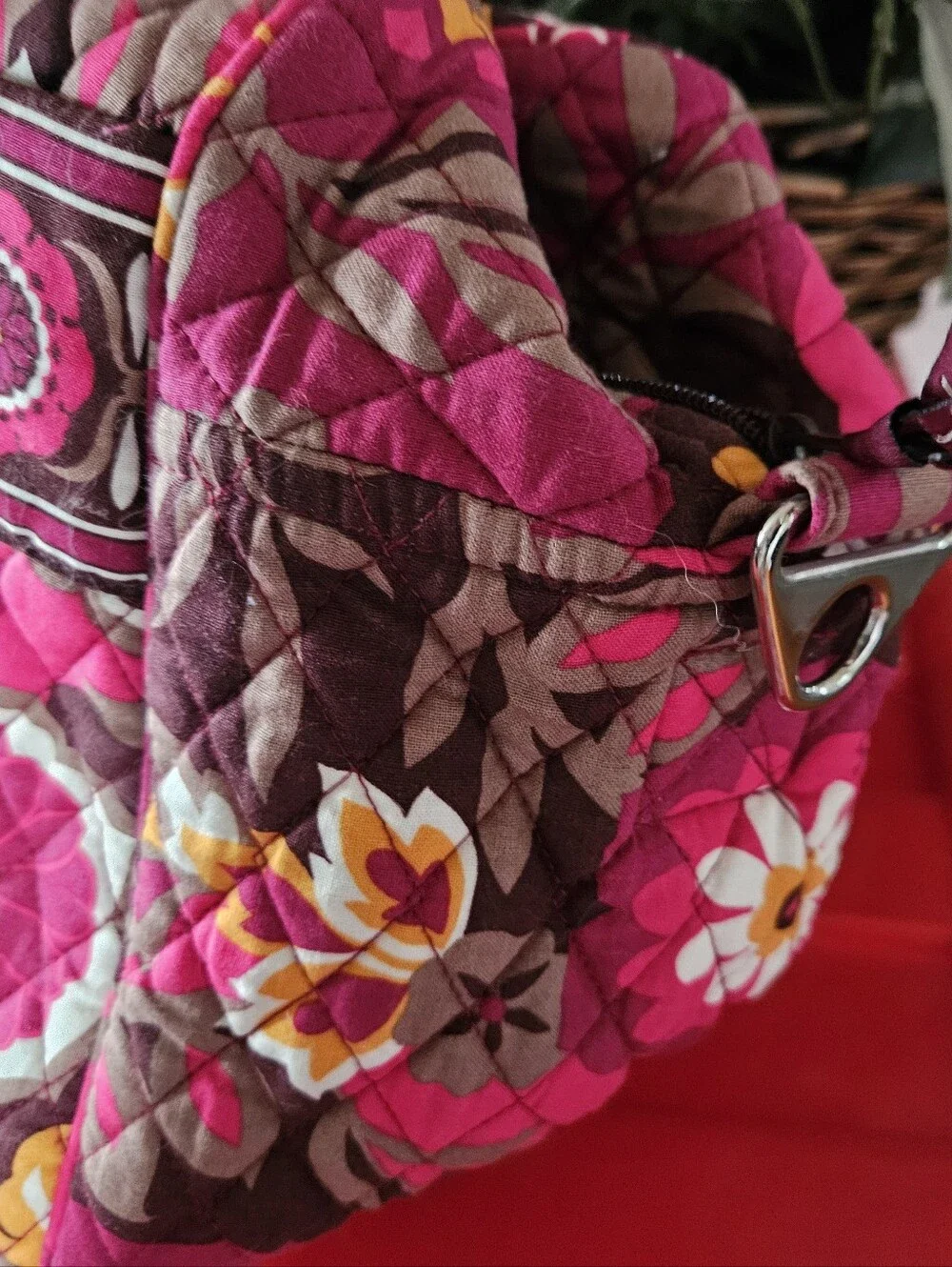 Vera Bradley overnight or weekend bag with strap